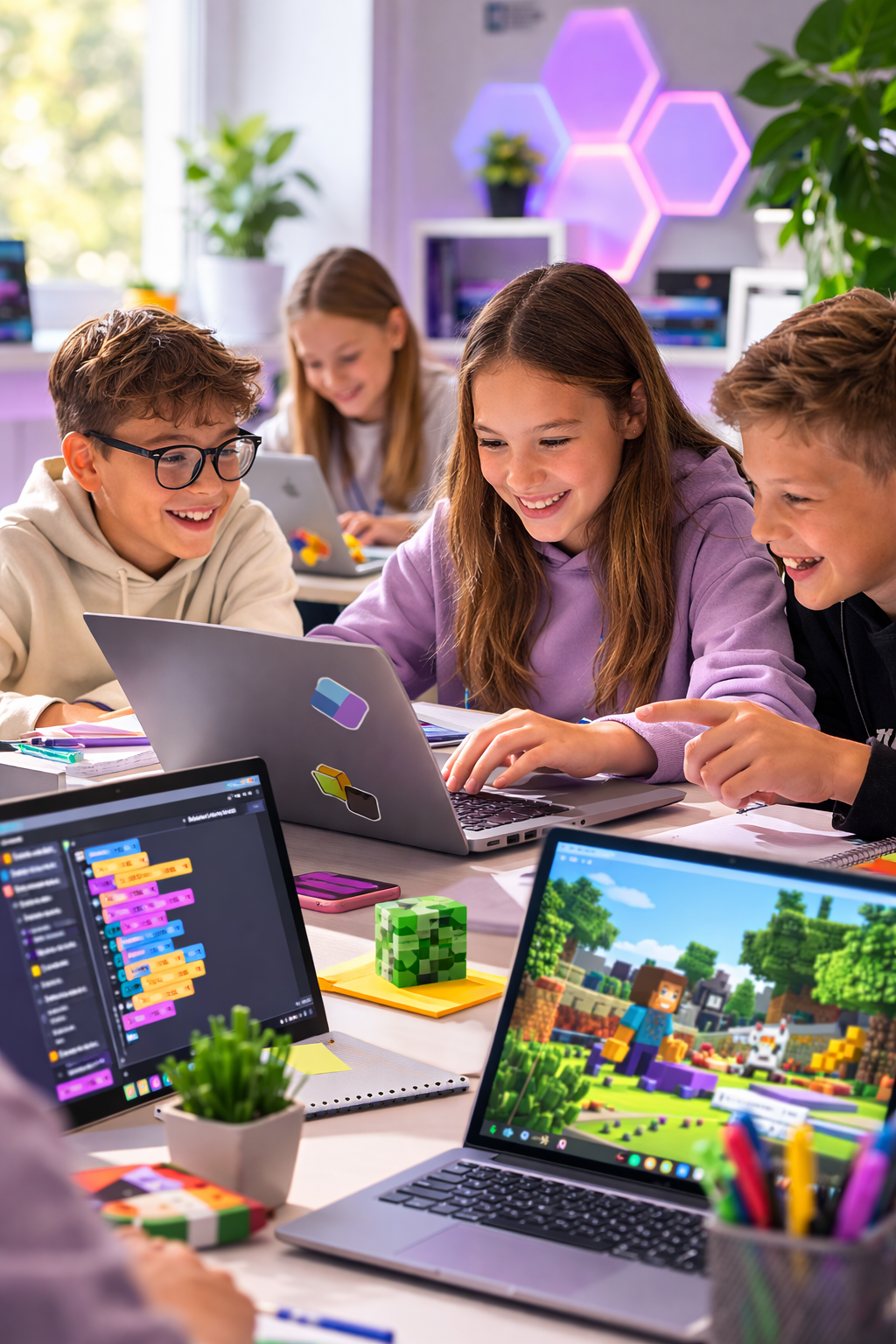 Minecraft AI Battle Camp Osterferien Camp in München